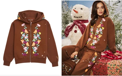 Taylor Swift | The Eras Tour Acoustic Piano Zip Up Hoodie PRESALE  M Medium - Image 1 of 2