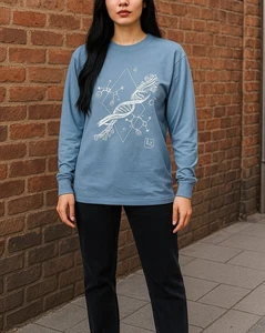 Forever Lab Group Port & Company Essential Tee T-shirt Long Sleeves - Medium - Picture 1 of 8