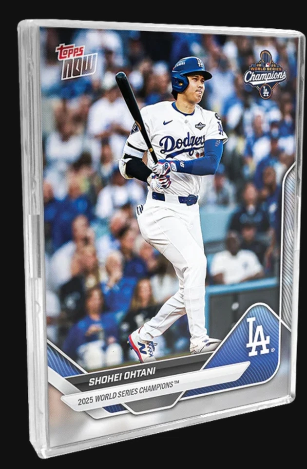 2025 World Series Champions LA Dodgers MLB Topps NOW 15-Card Team Set Presale