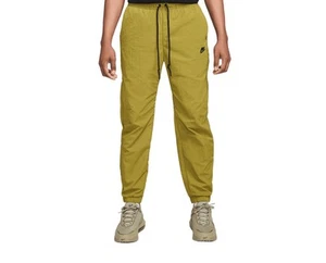 NWT Nike Tech Woven Tapered Straight Leg Pants Moss Green FZ0758-307 Small - Picture 1 of 6