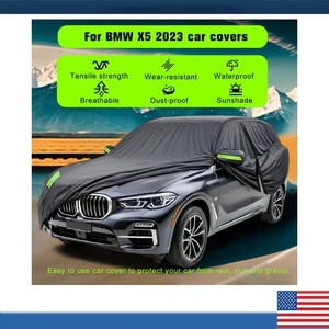XXL Large Waterproof Full SUV Car Cover Snow Dust All Weather 201''x79''x73'' - Bild 1 von 7