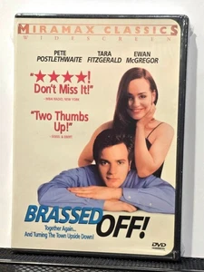 Brassed Off DVD—NEW, SEALED—Ewan McGregor, Pete Postlethwaite—FREE SHIP (I5-48) - Picture 1 of 2