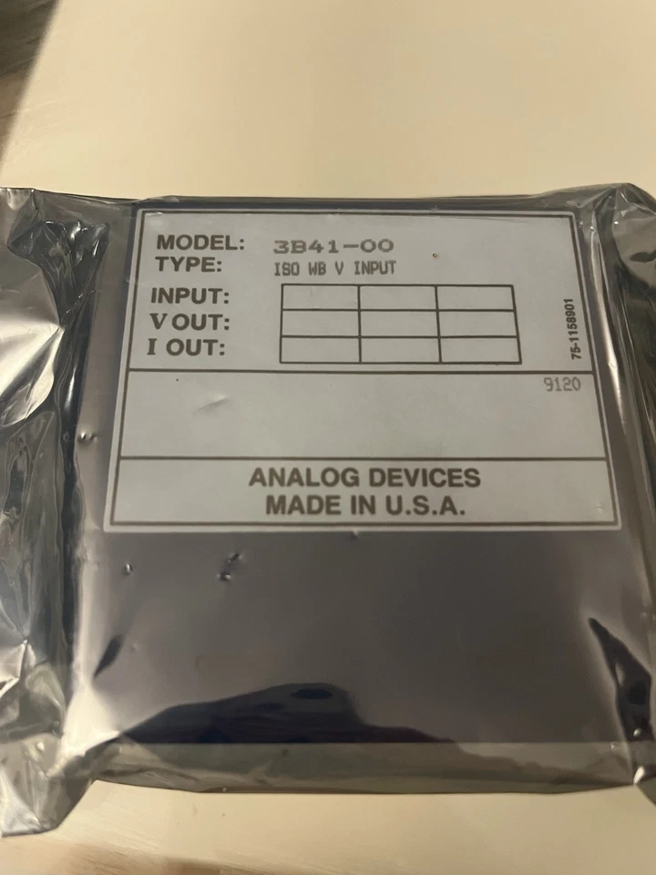 New 3B41-00 ISO WB V Input - Image 1 of 1