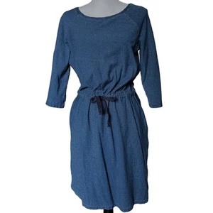 Boden Peggy Drawstring Waist Teeshirt Dress size 8R - Picture 1 of 7