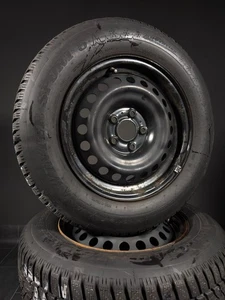 4 Winterräder 215 65 R16 16" Stahlfelgen - Bild 1 von 3