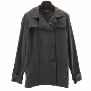 descuento! Trench Jacket Gucci Hecho en Italia Xs Carbón 259360 r4_0623 - Imagen 1 de 12
