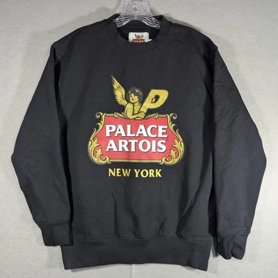 Sudadera Palace Stella Artois Para Hombre Mediana Negra Cartucho Crew Nueva York 2021 Foto 1 de 4
