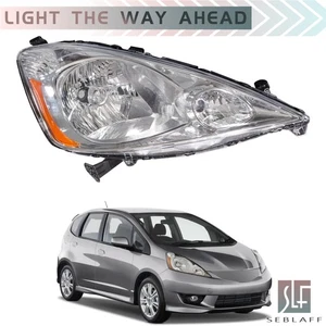 For Honda FIT 2009-2011 Chrome Housing Headlights Headlamp Pair 09-11 Right Side - Picture 1 of 17
