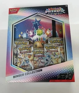 Pokemon Scarlet & Violet Prismatic Evolutions Binder Collection Sealed QTY - Picture 1 of 2
