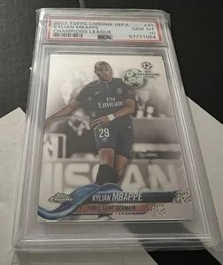 2017 Panini Select Kylian Mbappe Silver Prizm - ROOKIE - PSA 10 PSG - Bild 1 von 1