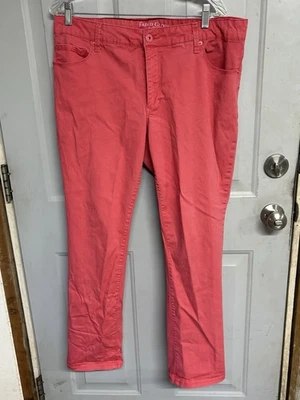 Faded Glory Woman’s Size 18  Straight Leg Jeans Hot Pink Super Cute - Image 1 of 3