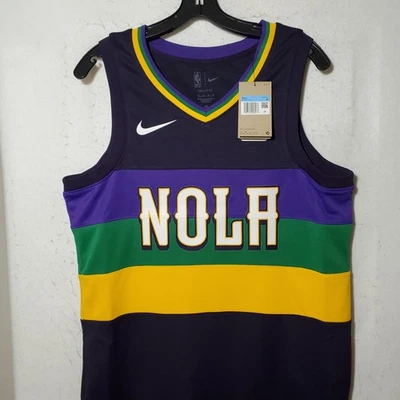 New Orleans Pelicans Jersey Swingman City Edition Basketball Mens Medium NWT - Image 1 of 4