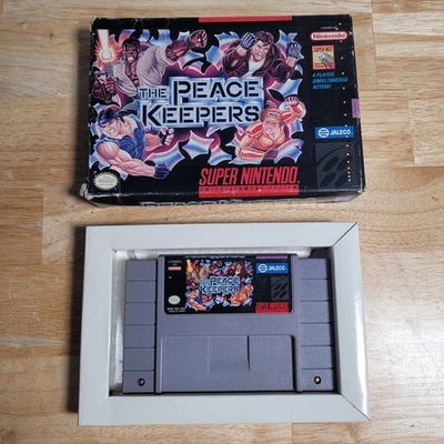 The Peace Keepers SNES Super Nintendo Entertainment CIB No Manual - Tested - Image 1 of 4