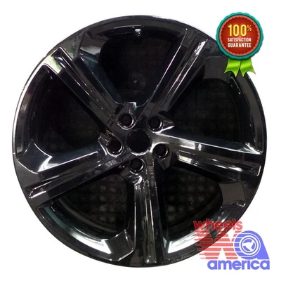 (Se envía hoy) Llanta Jaguar F-Pace 20 2017-2021 T4A4437 OEM negra OE 59973 Foto 1 de 4