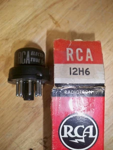 Vintage NOS/NIB RCA 12H6 Tube - Picture 1 of 5