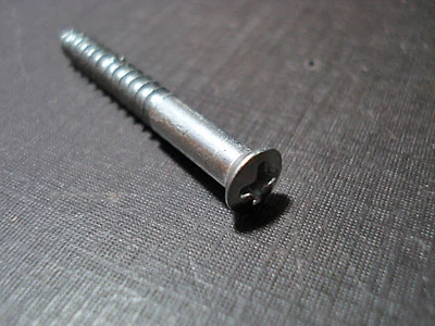 1 Chevy Buick Cadillac GM #9 x 1-1/2" con #6 cabeza Phillips tornillo cromado NORS Foto 1 de 3