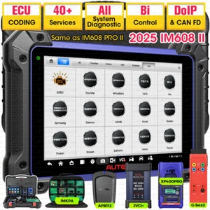 2025 Autel MaxiIM IM608 PRO II Kits IMMO Key PROGRAMMING Diagnostic Scanner Tool - Picture 1 of 21