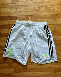 Adidas x Palace x Juventus Shorts Mens Medium White Lime Authentic 2019/20 FW19 - Picture 1 of 6
