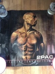 2PAC (Tupac) Death Row Records PROMO Poster "Until The End Of Time" WIDE SIZE - Picture 1 of 1