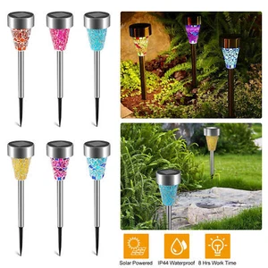 6-24Packs Solar Lights Landscape Yard Walkway Outdoor IP44 Waterproof Lamp Decor - Picture 1 of 16