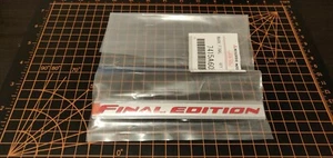 Genuine Mitsubishi Evolution 10 Final Edition Emblem EVO X FE 7415A605 - Foto 1 di 3