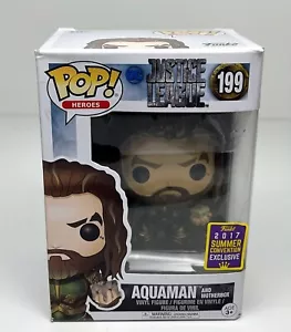 Figura Vinilo Funko Pop - Liga de la Justicia - #199 Aquaman y Motherbox - Imagen 1 de 6