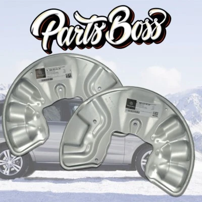 Protector de placa de polvo de freno delantero OEM 2013-2019 MERCEDES GL350 GLE43 ML350 GLE63 AMG Foto 1 de 4