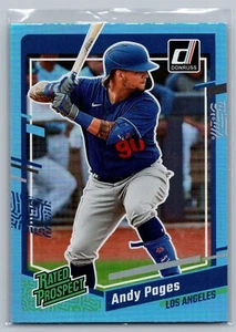 2023 Donruss - Andy Pages #38 ~ Carolina Blue - Bild 1 von 2
