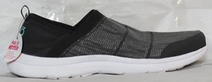 RYKA WOMEN SNEAKER US 9.5 BLACK EDIE KNIT MESH SLIP-ON STRETCH NEW NWT - Picture 1 of 8