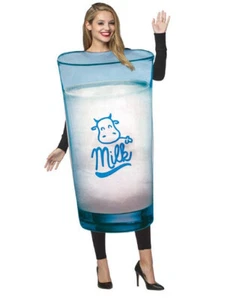 Glas Milch Kostüm für Erwachsene - Bild 1 von 1