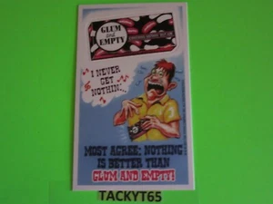 2021 Topps On-Demand Set #7 - Wacky Packages Wonky Ads - PR: 768 – Glum & Empty - Picture 1 of 1
