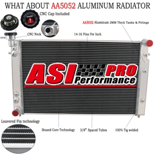 3 Rows Radiator FOR 1997-2000 COMMODORE VT VU VX HSV 3.8L V6 Supercharged Ecotec - Picture 1 of 12