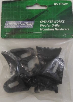Install Bay 85-HDW1 Package of 4 Car Audio Waffle Speaker Grill Clip w/ Screws - Image 1 of 3