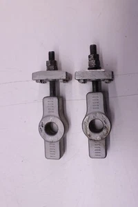 08-25 YAMAHA V STAR 250 XV250 SWINGARM CHAIN TENSIONER ADJUSTMENT BRACKETS - Picture 1 of 3