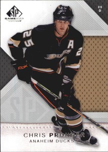 2007-08 SP Game Used #97 Chris Pronger