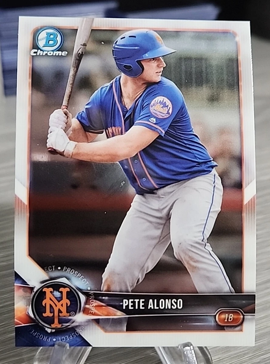 Bowman Pete Alonso Baseball 2018 Season Sports Trading Cards
