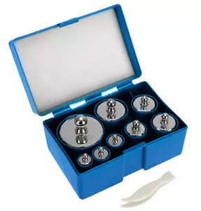 1000g Calibration Weight 1kg set 10/20/50/100/200/500g for Digital Scale Balance - Picture 1 of 6