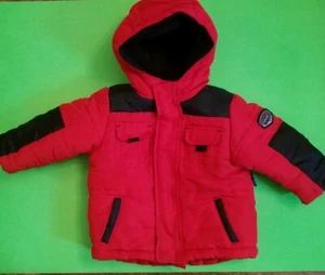 Chaqueta con Capucha Roja R1881 S.Rothschild Infantil Niño Talla 6-9 Mths  - Imagen 1 de 6