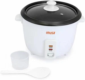 IMUSA USA GAU-00013 Electric Nonstick Rice Cooker 8-Cup (Uncooked) 16-Cup (Cooke - Picture 1 of 12