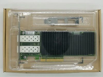 XXV710-DA2 Dell Ethernet Network Adapter XXV710DA2BLK XXV710DA2 DPN# 00M95/HN7J7 - Image 1 of 4