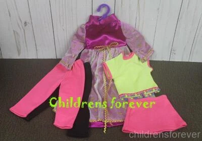 Magic Attic Club 18" Muñeca Ropa Fiesta Vestido Primavera Lima Conjunto Lote de 6 Piezas Foto 1 de 4