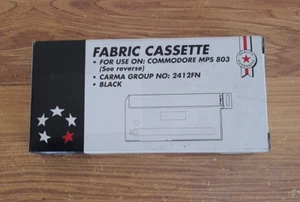 Commodore Printer Ribbon MPS 803 Brother M1009 Fabric Cassette New - Picture 1 of 5