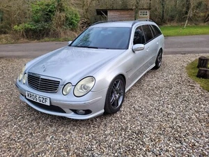 2005 MERCEDES BENZ E55 AMG ESTATE FULL HISTORY 13 MONTHS MOT - Picture 1 of 17