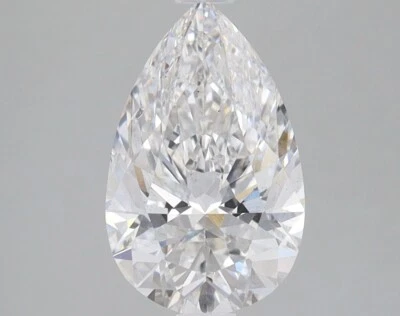 6.21 PEAR SHAPE IGI Certified Lab Grown CVD Diamond H Color SI1 Clarity - Image 1 of 4
