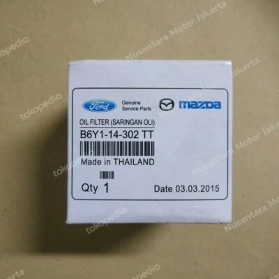 Filtro de aceite OEM para Mazda 2 323 RX-7 RX-8 Protege Miata 1984-2014 B6Y1-14-302 TT Foto 1 de 3