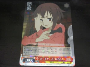 Weiss Schwarz card KS/W49-037R Megumin Japan KonoSuba - Picture 1 of 2
