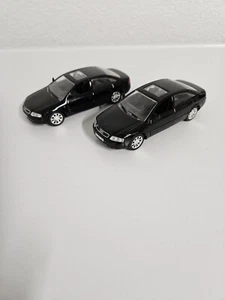 Audi A6 2.8 Schuco Junior Line 1:43 (#8784) schwarz !! 2 Stück !! Sammlerstücke - Bild 1 von 7