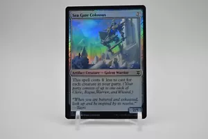MTG-NM-Foil-Zendikar Rising-Sea Gate Colossus-251 - Picture 1 of 2
