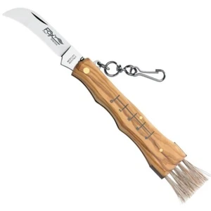 Coltello chiudibile per funghi Fox 405 OL legno di Olivo - Foto 1 di 5