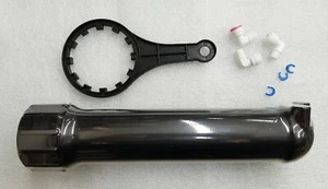 Alloggiamento membrana RO nero per membrana 36-150 GPD con chiave - Foto 1 di 1